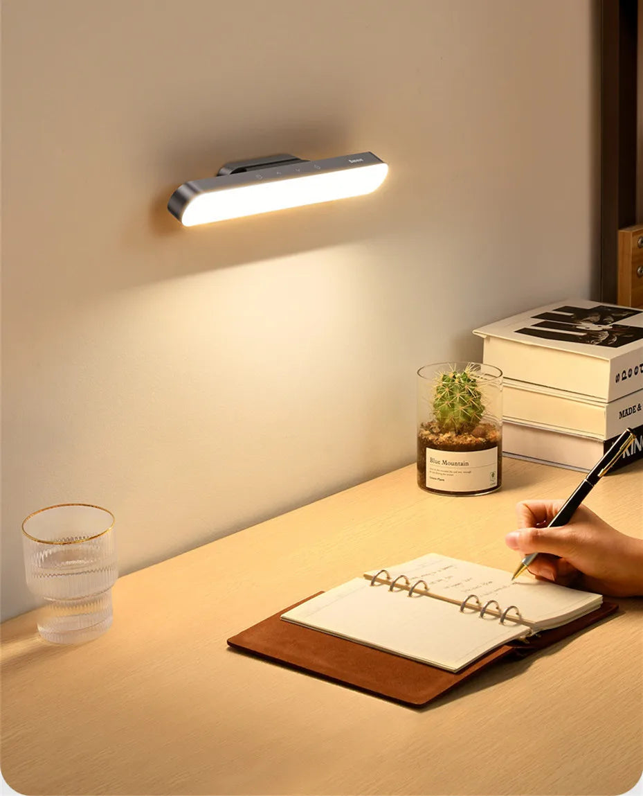 Stepless Dimming LED Table Lamp – Baseus Magnetic Rechargeable Light
