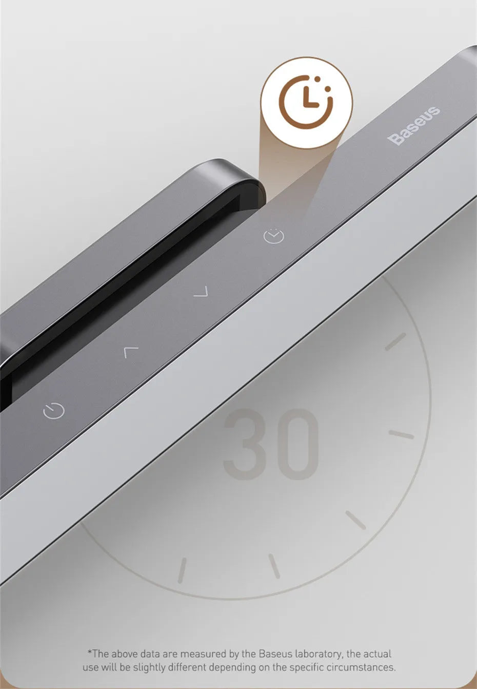 Stepless Dimming LED Table Lamp – Baseus Magnetic Rechargeable Light