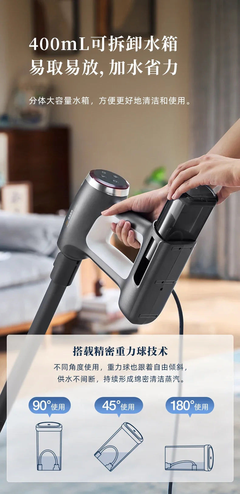 Multifunctional Steam Mop & Cleaner