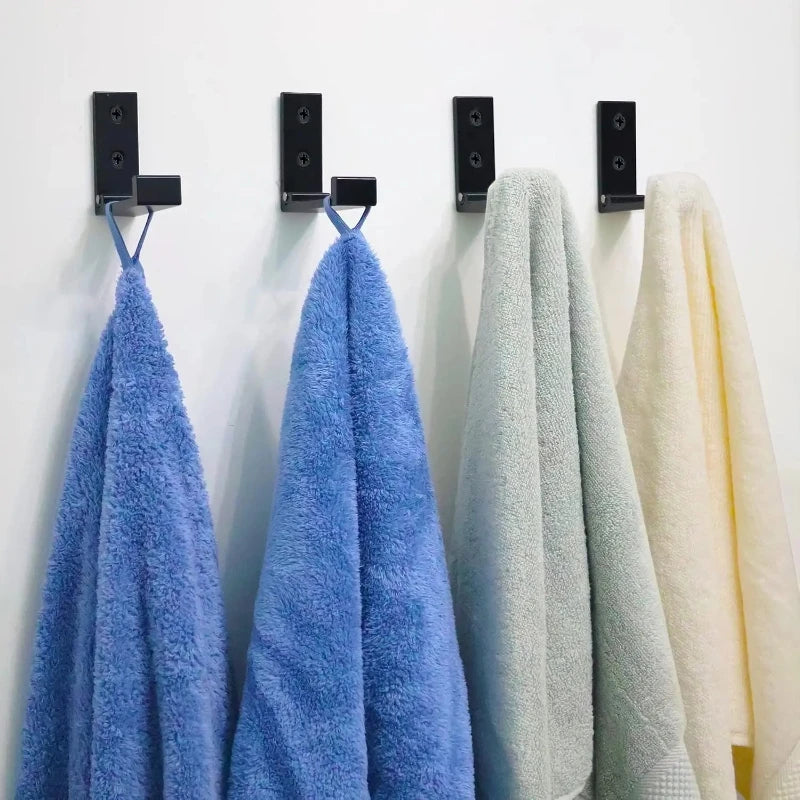 Heavy Duty Towel & Coat Hooks – Aluminum Wall Mounted Holder