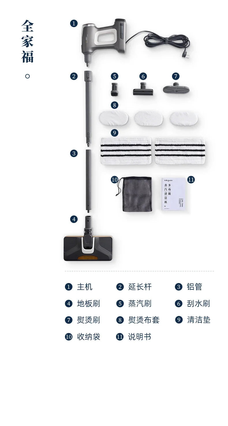 Multifunctional Steam Mop & Cleaner