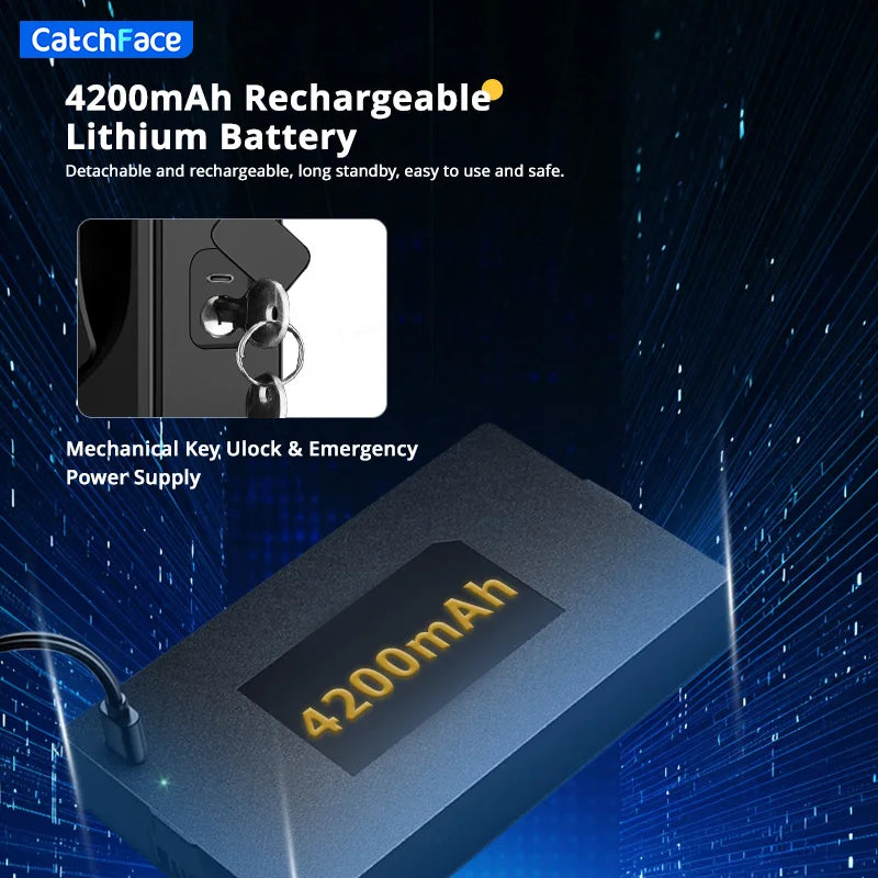 Smart Door Lock 6068 – Facial Recognition & Fingerprint