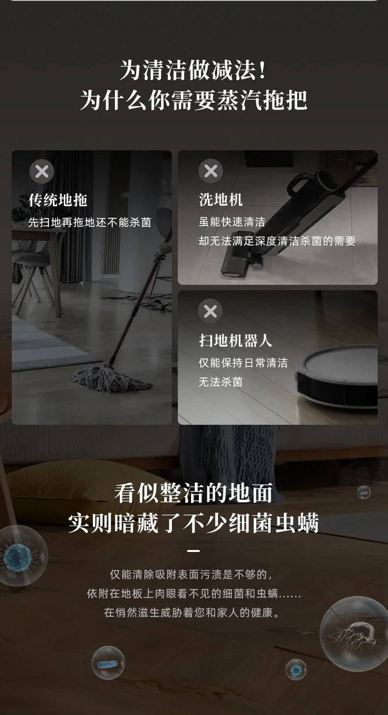 Multifunctional Steam Mop & Cleaner