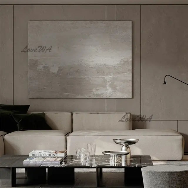 Modern Abstract Wall Art – Handmade Textured Canvas Painting