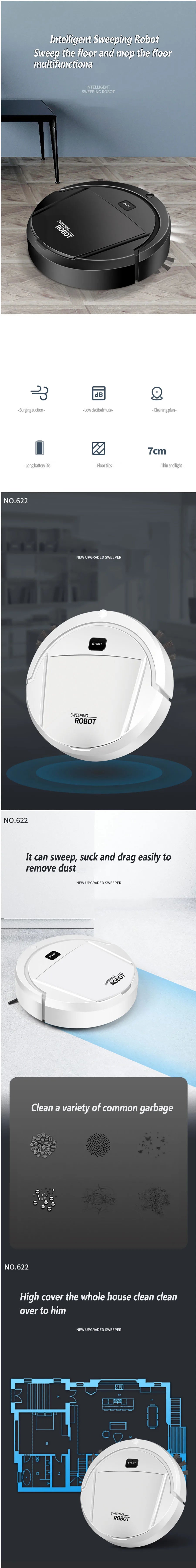 Smart Automatic Robot Vacuum Cleaner
