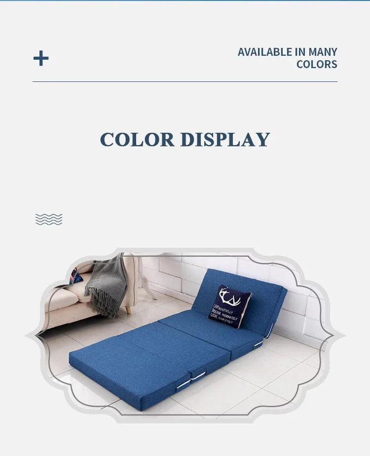 3-In-1 Foldable Mattress - Portable Sponge Pad for Yoga/Napping/Floor Sitting!