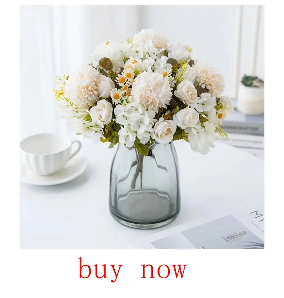 Artificial Tulip Bouquet – 10pcs Real Touch Faux Flowers for Home & Events