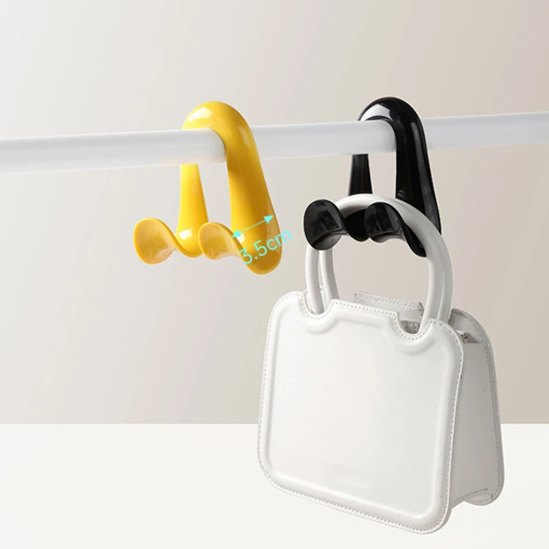 Wardrobe Backpack Hook – Double Hooks for Bags, Hats, and Scarves