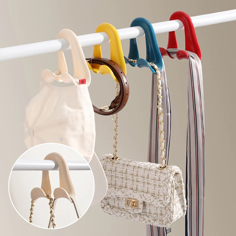 Wardrobe Backpack Hook – Double Hooks for Bags, Hats, and Scarves