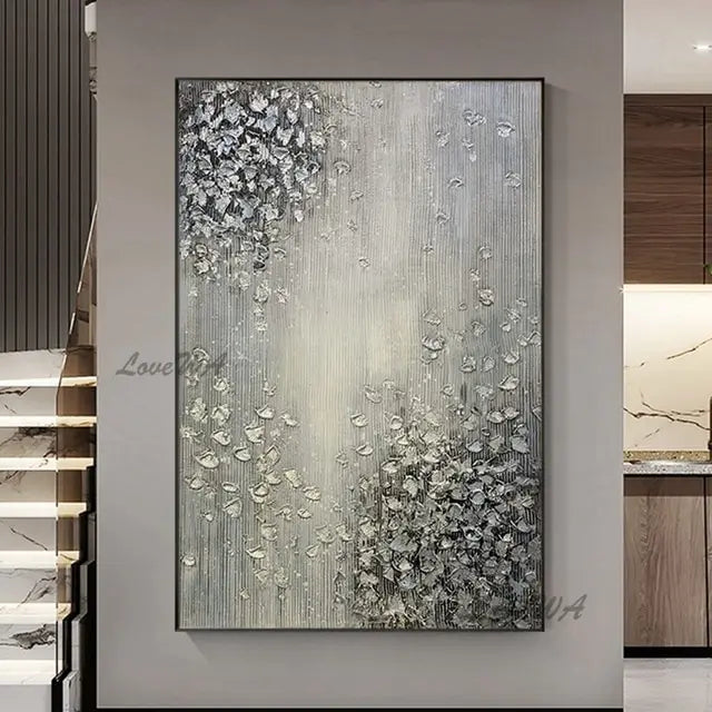 Modern Abstract Wall Art – Handmade Textured Canvas Painting