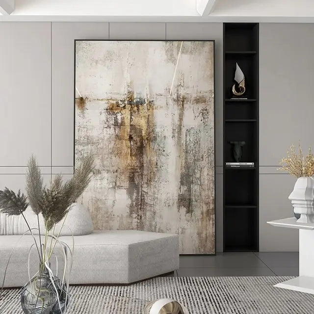 Modern Abstract Wall Art – Handmade Textured Canvas Painting