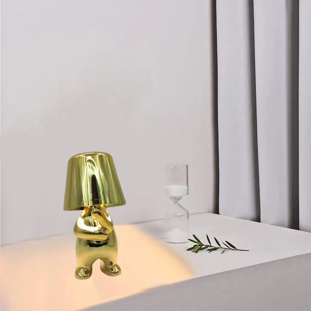 Modern Decorative Desk Lamp – Rechargeable LED Night Light with Touch Control