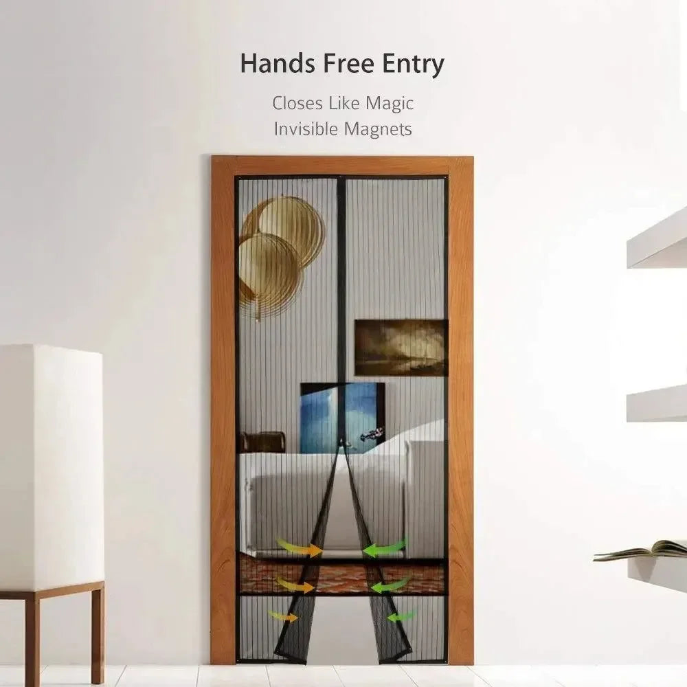 Magnetic Mosquito Net Curtain – Automatic Closing Screen