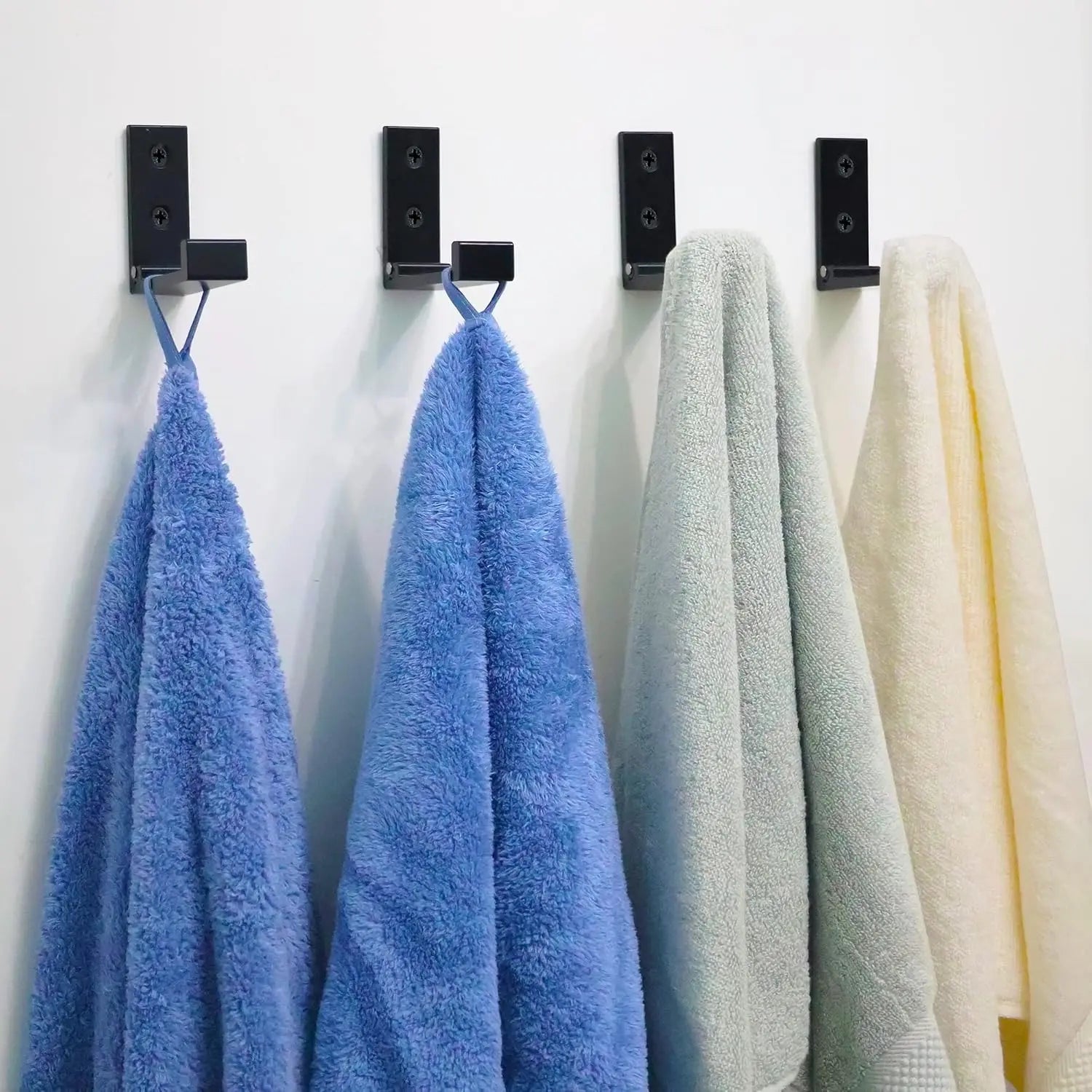 Heavy Duty Towel & Coat Hooks – Aluminum Wall Mounted Holder