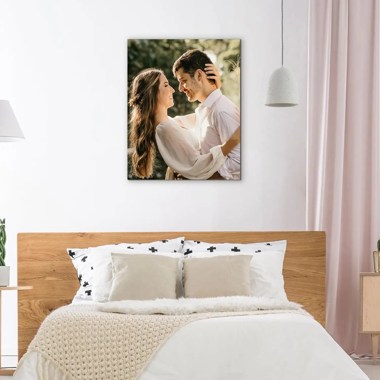 Custom Family Photo Canvas – Personalized Wall Art for Christmas & Gifts