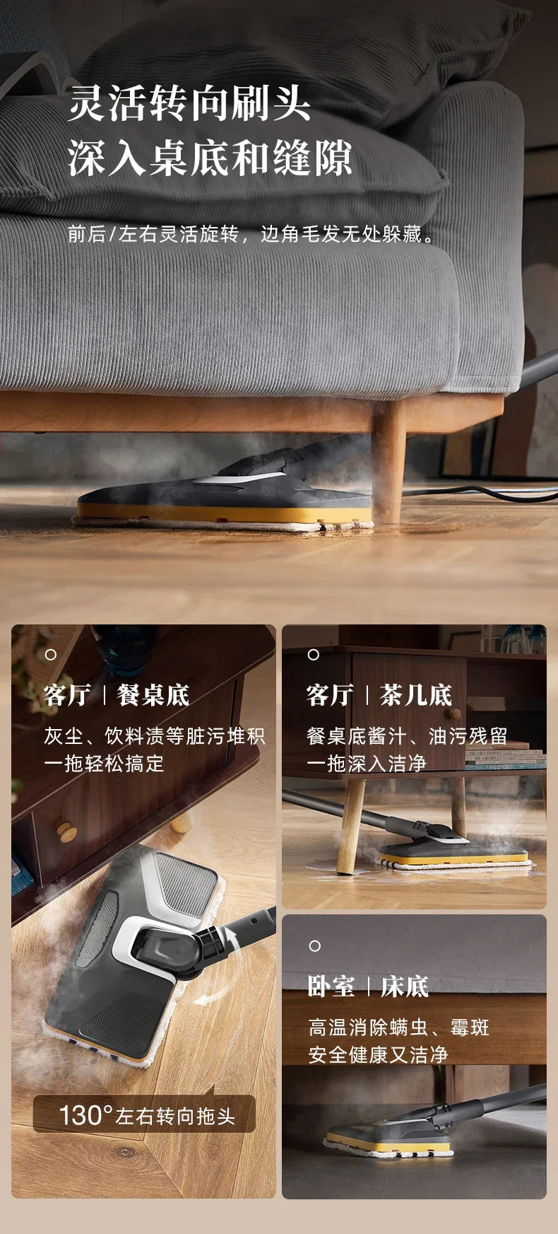 Multifunctional Steam Mop & Cleaner