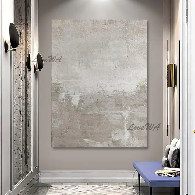 Modern Abstract Wall Art – Handmade Textured Canvas Painting