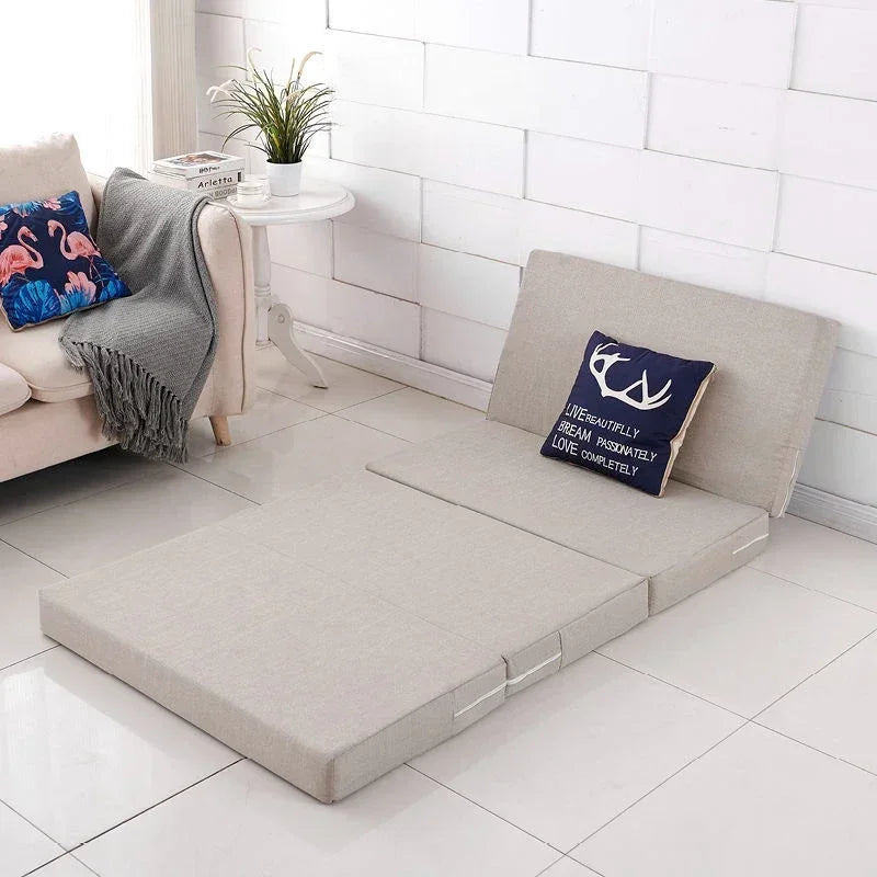 3-In-1 Foldable Mattress - Portable Sponge Pad for Yoga/Napping/Floor Sitting!