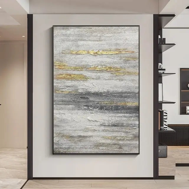 Modern Abstract Wall Art – Handmade Textured Canvas Painting
