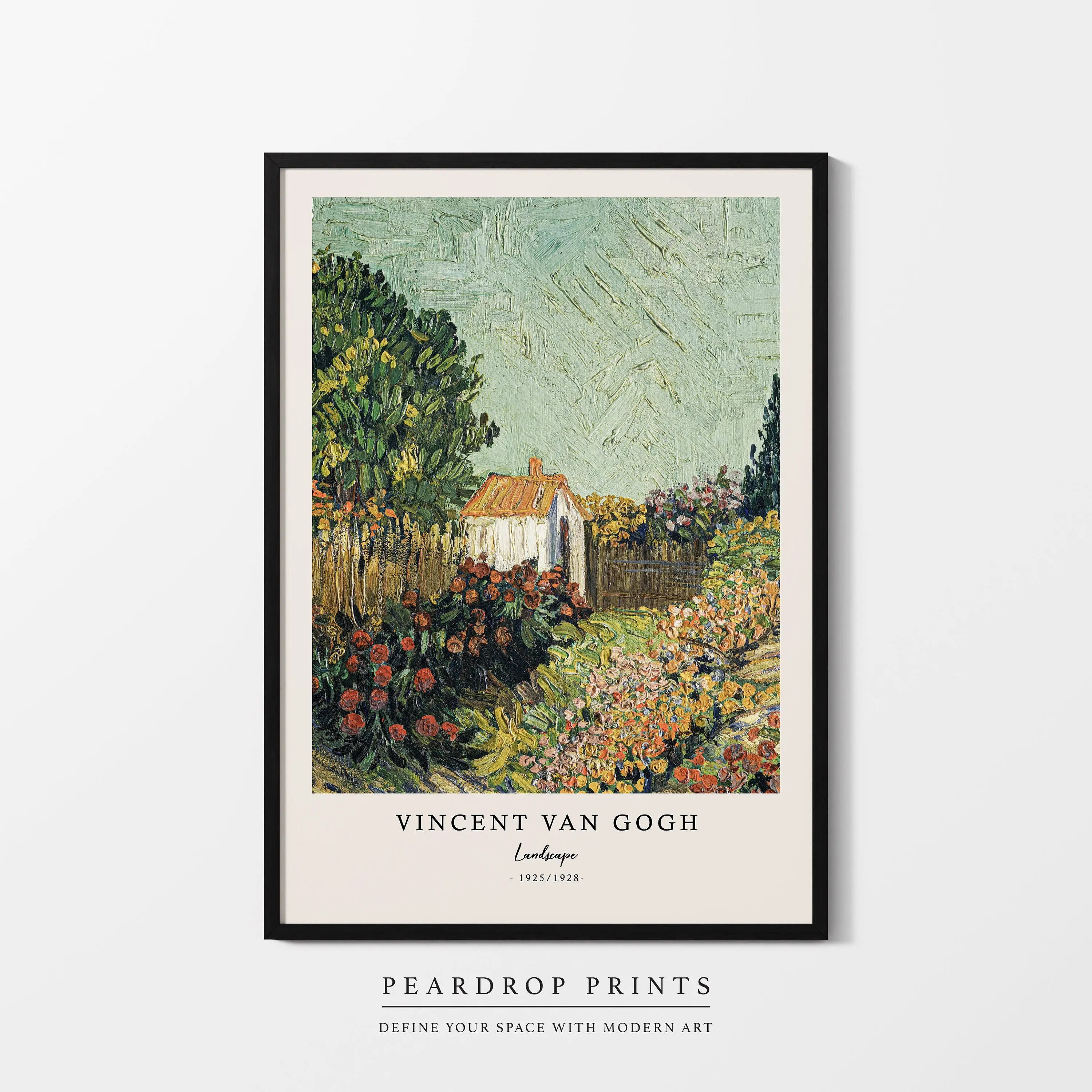 Starry Night Wall Decor – Van Gogh Canvas Poster for Living Room