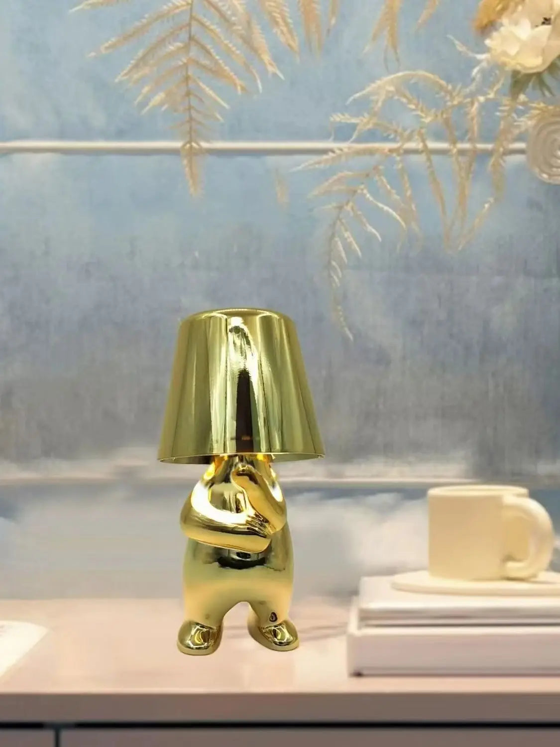 Modern Decorative Desk Lamp – Rechargeable LED Night Light with Touch Control