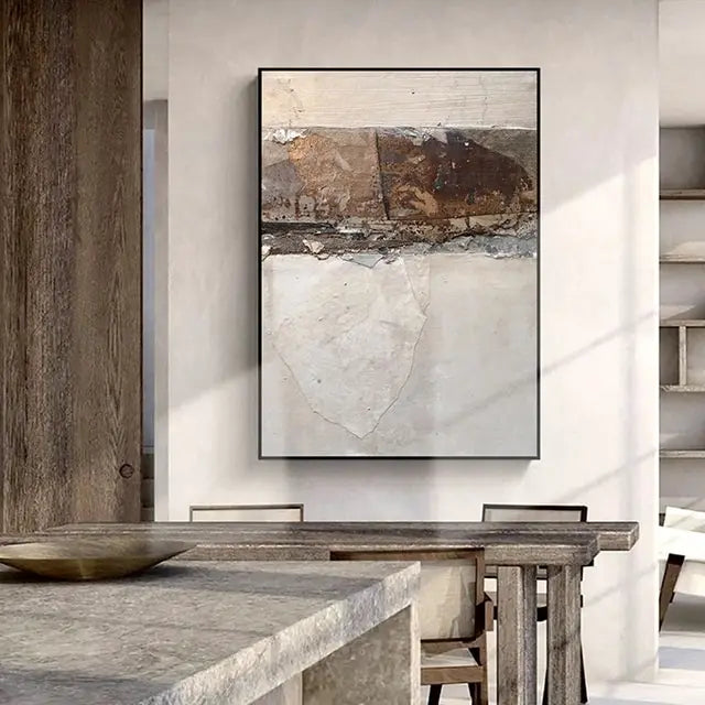 Modern Abstract Wall Art – Handmade Textured Canvas Painting