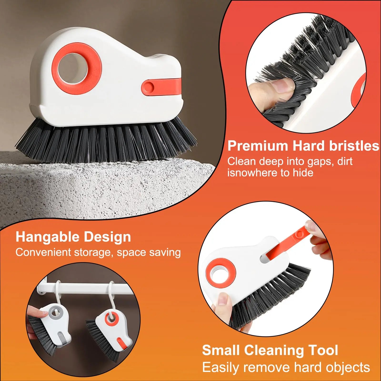 2-in-1 Groove & Crevice Cleaning Brush