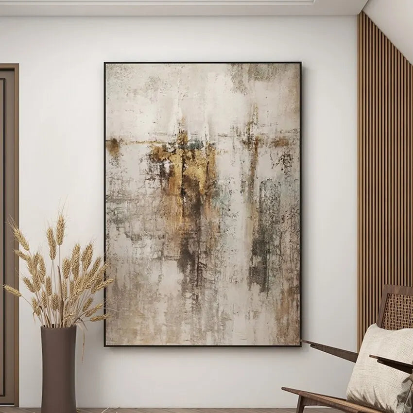 Modern Abstract Wall Art – Handmade Textured Canvas Painting