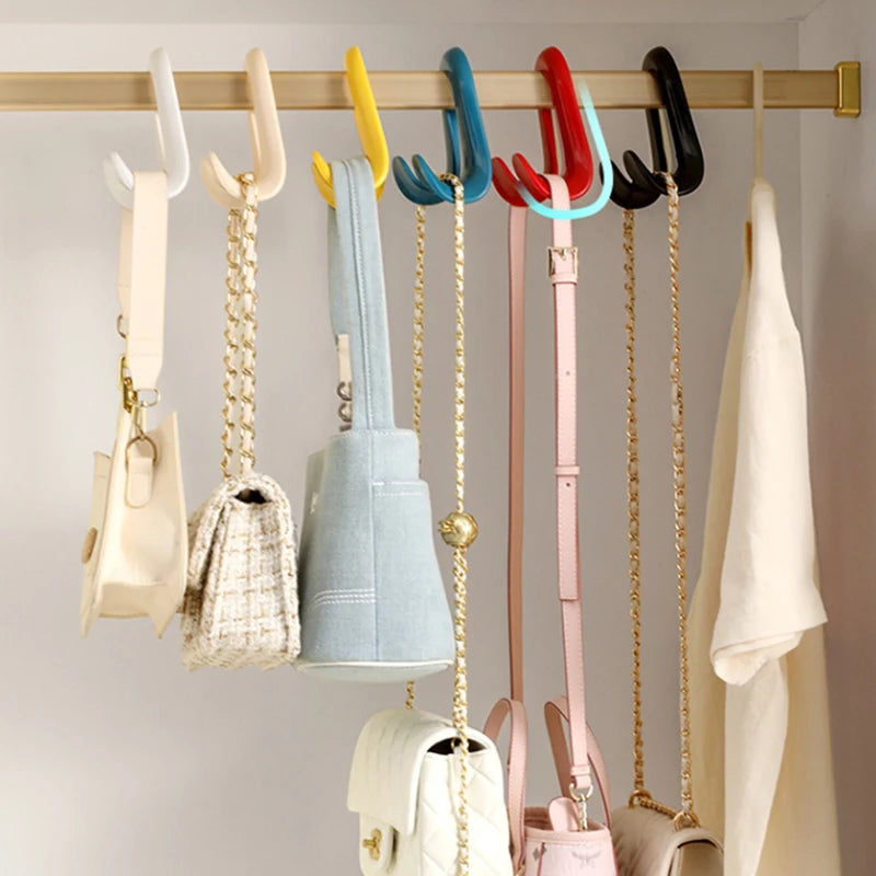 Wardrobe Backpack Hook – Double Hooks for Bags, Hats, and Scarves