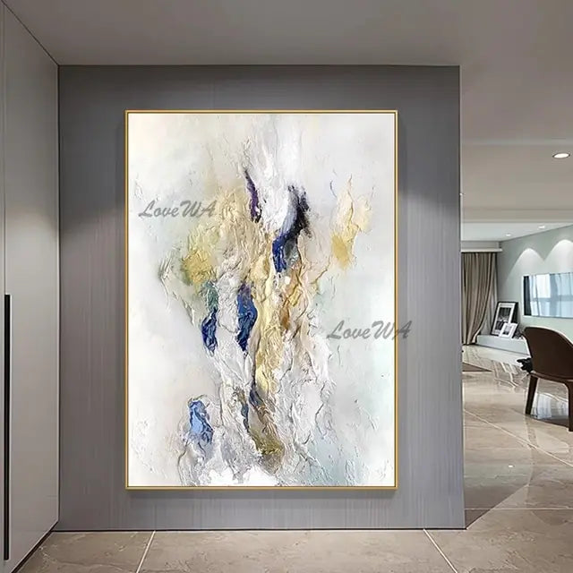 Modern Abstract Wall Art – Handmade Textured Canvas Painting