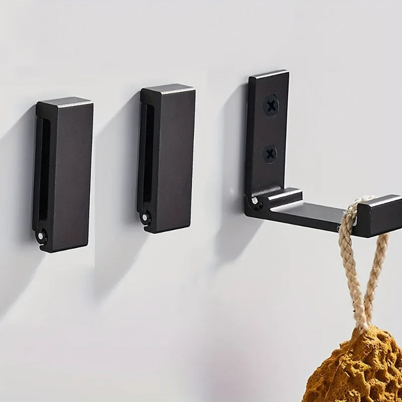 Heavy Duty Towel & Coat Hooks – Aluminum Wall Mounted Holder