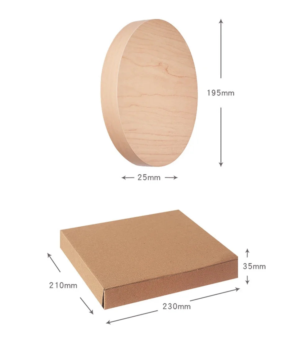 LED Digital Wall Clock – Time, Date & Temperature Display for Home