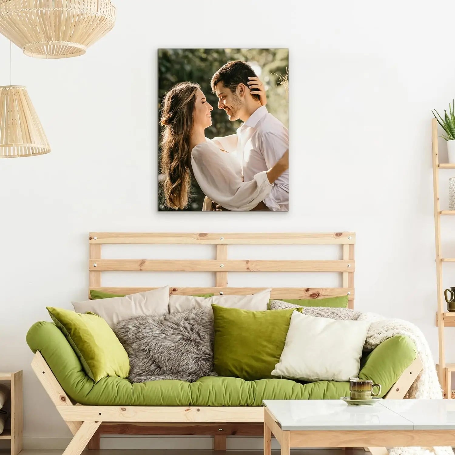 Custom Family Photo Canvas – Personalized Wall Art for Christmas & Gifts