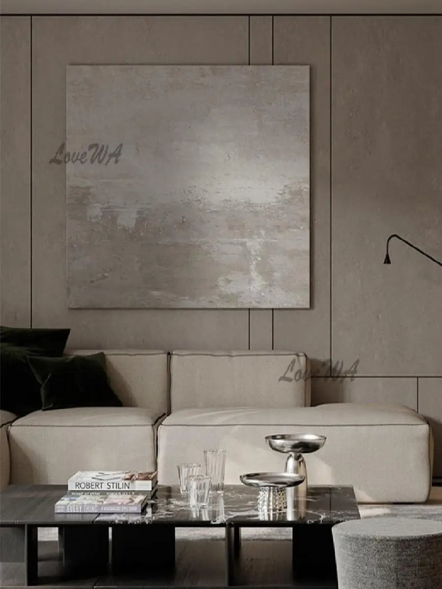 Modern Abstract Wall Art – Handmade Textured Canvas Painting