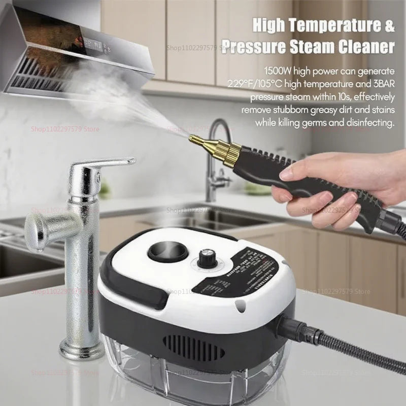 2025 Steam Cleaner – High Temperature Disinfection Cleaning Tool for Home & Car