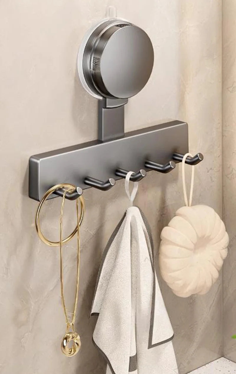 Universal Suction Cup Wall Hooks – Bathroom Door Hanging Organizer