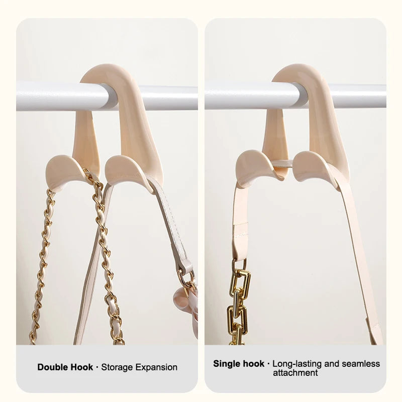 Wardrobe Backpack Hook – Double Hooks for Bags, Hats, and Scarves