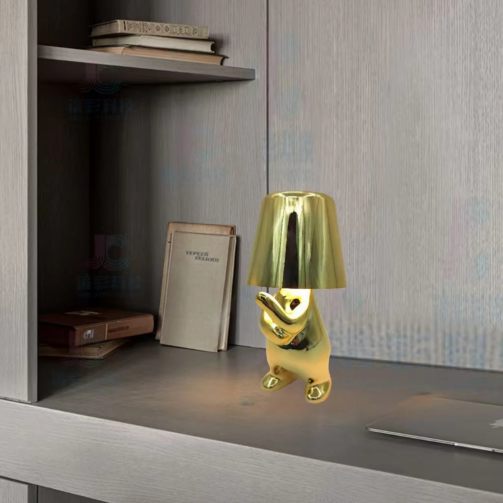 Modern Decorative Desk Lamp – Rechargeable LED Night Light with Touch Control