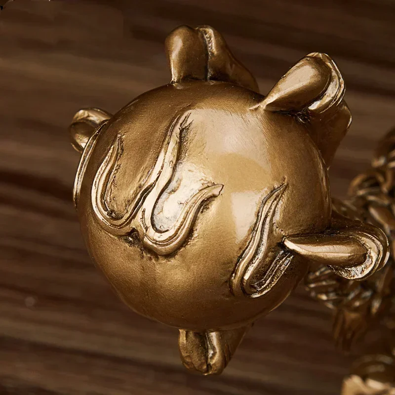 Good Luck Dragon Resin Decoration – Creative Ornament for Living Room & Study