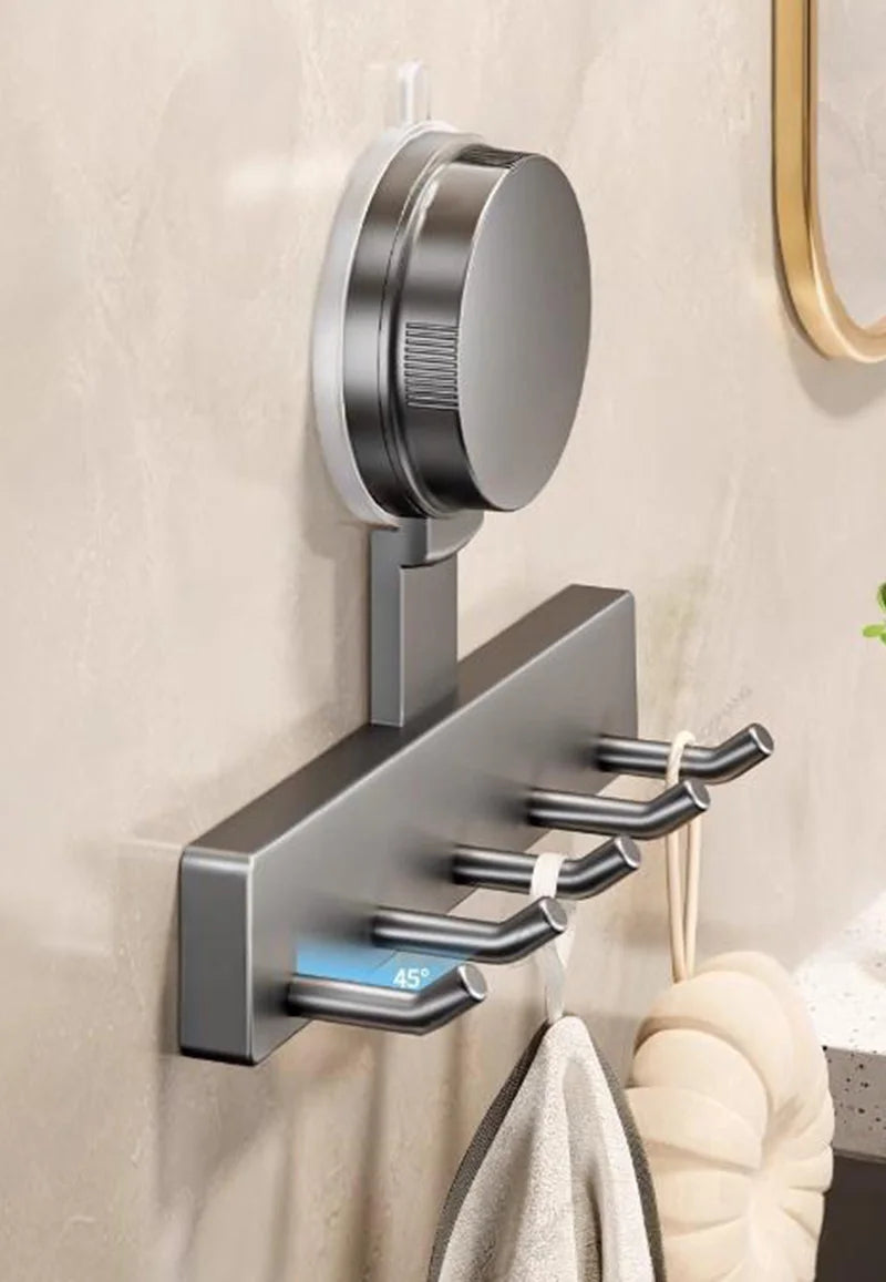Universal Suction Cup Wall Hooks – Bathroom Door Hanging Organizer