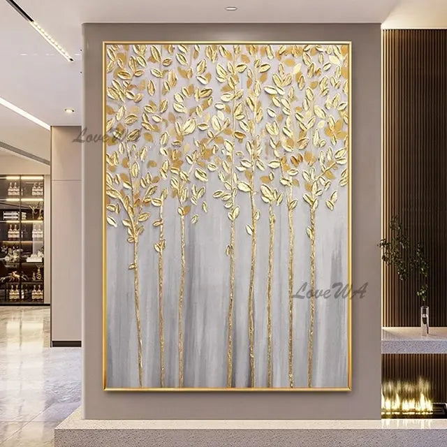 Modern Abstract Wall Art – Handmade Textured Canvas Painting