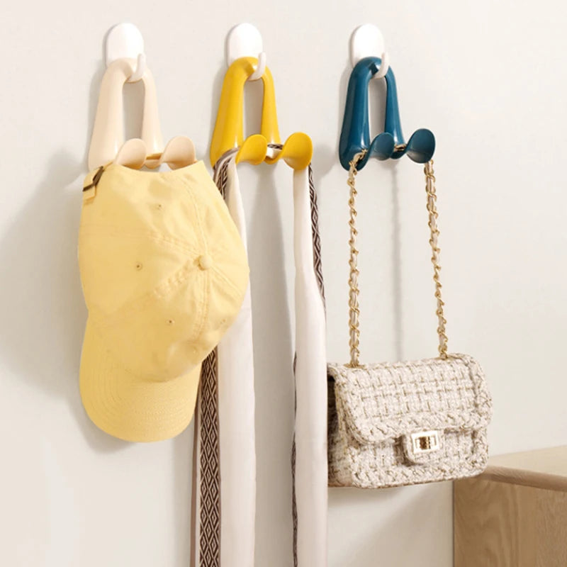 Wardrobe Backpack Hook – Double Hooks for Bags, Hats, and Scarves